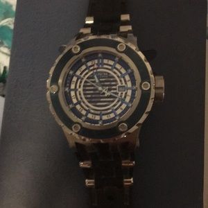 Invicta Sub Aqua Reserve.  Blue and Silver,